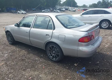 2001 Toyota Corolla Ce from USA, damaged, VIN 1NXBR12E91Z420083